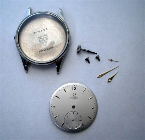 vintage omega watch parts